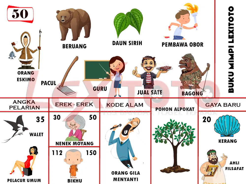 buku mimpi erek erek togel 50